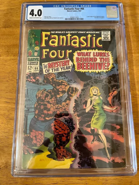 Fantastic Four #66 CGC 4.0 & #67 CGC 1.5 Marvel 1967 1st Him (later Warlock)