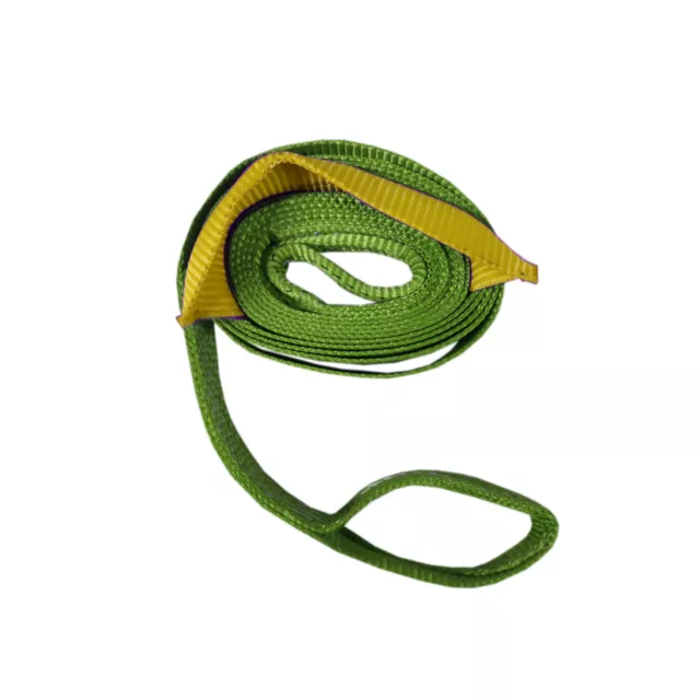 Tow Strap 5 Ton 50mm 10 Metre High Visibility Vehicle Towing Strap Recovery 4x4