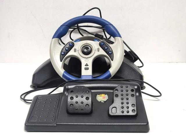 MADCATZ MC2 MICROCON Racing Wheel and Pedals for Playstation and