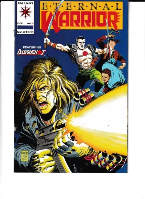 Eternal Warrior #5-6 LOT OF 2 (1992 Valiant) First Bloodshot Cover