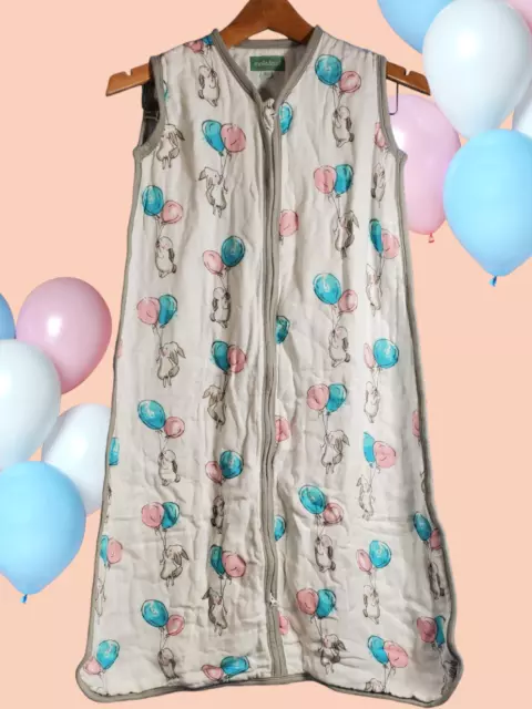 Molis & Co. Kids Sleepsack with Bunnies & Balloons, Extra Soft, XL  18+ Months