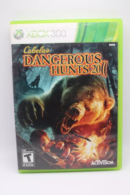 CABELA'S DANGEROUS HUNTS 2011 - case & game only (Nintendo Wii, 2010) $0.01  - PicClick