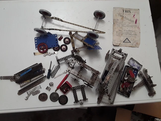 Meccano : boite 4A vide - années 40