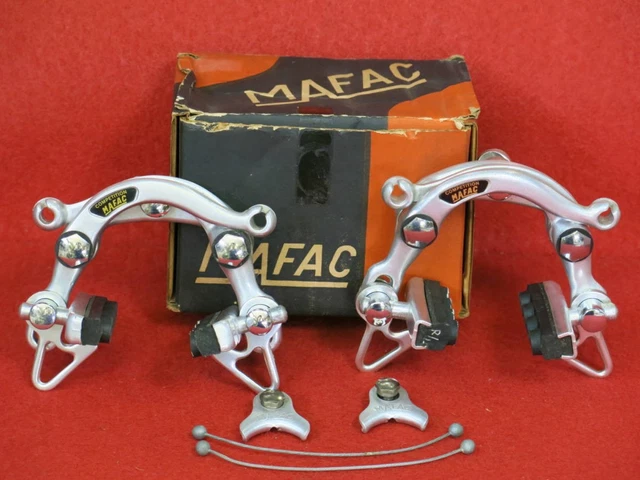 Etriers de frein MAFAC Cantilever vélo vintage course 1950s France lot