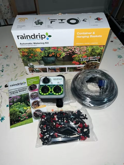 Raindrip R560DP Automatic Watering Kit for Container and Hanging Baskets