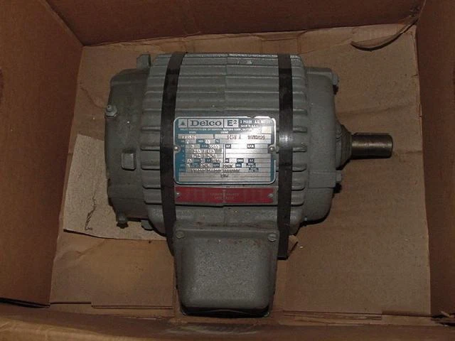 Lincoln D-Et9826/Lm12109 2 Hp Electric Motor 230/460 Volt Single Shaft