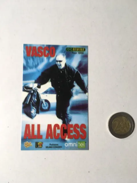 VASCO ROSSI REWIND tour 1999 IN CONCERTO - PASS ALL ACCESS