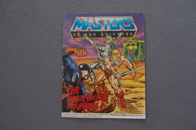 Mini Comic MOTU Masters of the Universe -  The Warrior Machine!