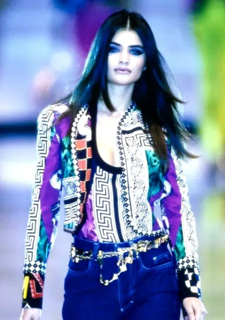 Gianni Versace 1991 Runway Andy Warhol Pop Art Teatro Dress Jacket US 2 4 IT 40 Gianni Versace 1991 Runway Andy Warhol Pop Art Teatro Dress Jacket US 2 4 IT 40