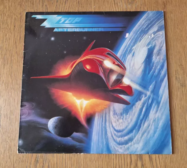 ZZ Top - Afterburner LP vinyl 1985 1st pressing original