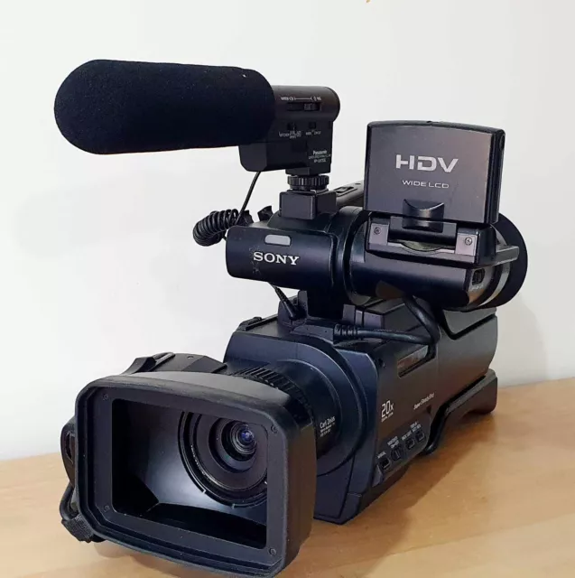 Sony HVR-HD1000E Camcorder - Matte black Digital MiniDV Camera