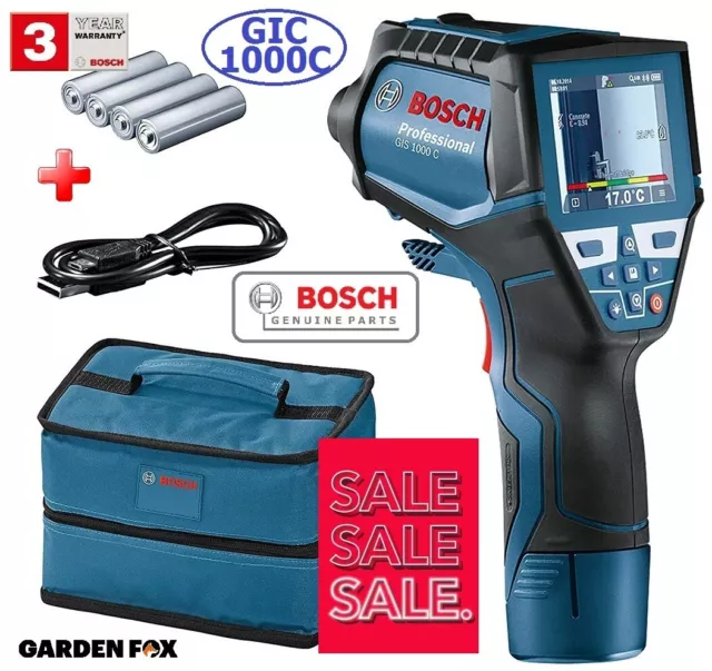 Bosch GIS 1000 C PRO Thermal Detector &Imager 0601083370 3165140798648 ZTD