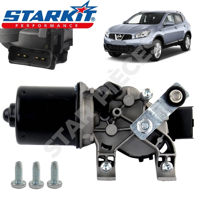 Moteur D'Essuie-Glace Avant NSGMXT Compatible Renault Trafic II, Opel Vivaro, Nissan Primastar - Référence 4408625