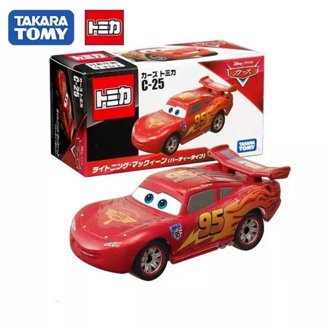 Cars Tomica Limited Vintage Neo 43 Lightning Mcqueen Dinoco Type Tomic