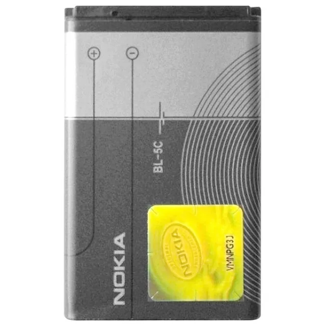 Nokia Batteria Originale Bl-5c 1020mah Litio Per  2710 2730 3100 3109 3110 3120