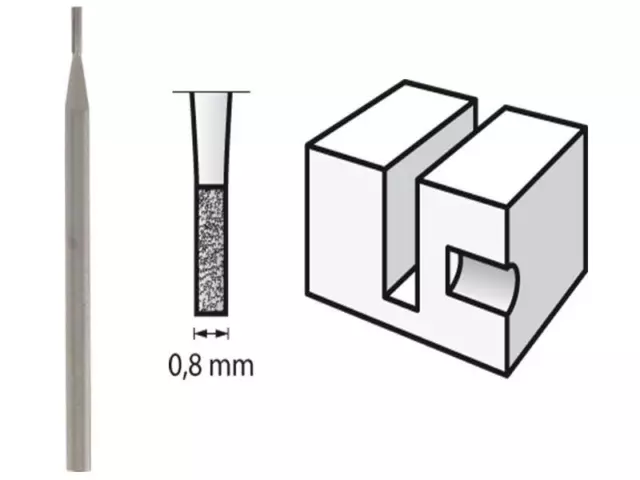 Dremel 111 0.8mm Engraving Cutter Pack of 1 Carving Engraving Routing