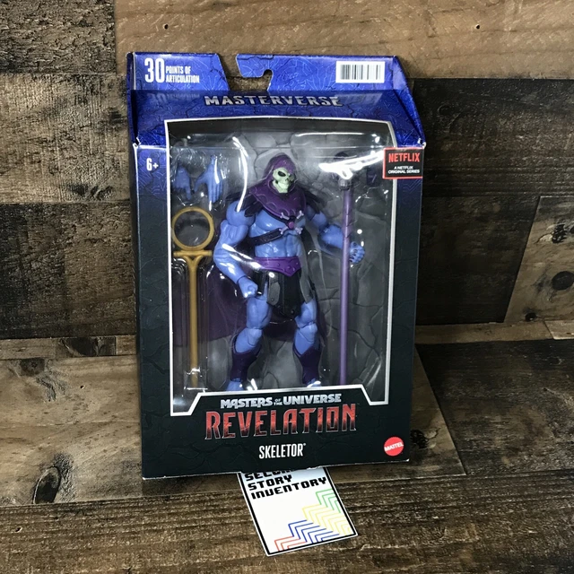 masters of the universe revelation skeletor action figure