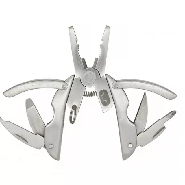 TRUE UTILITY Mini Multitool Scarab - Taschenmesser Angeln Jagd Schlüsselanhänger 2