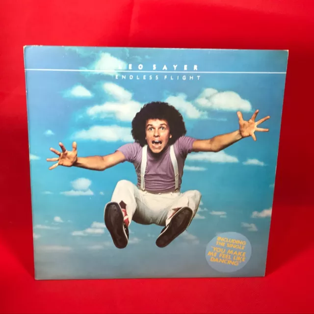 LEO SAYER Endless Flight 1976 UK vinyl LP + INNER When I Need You Reflections T