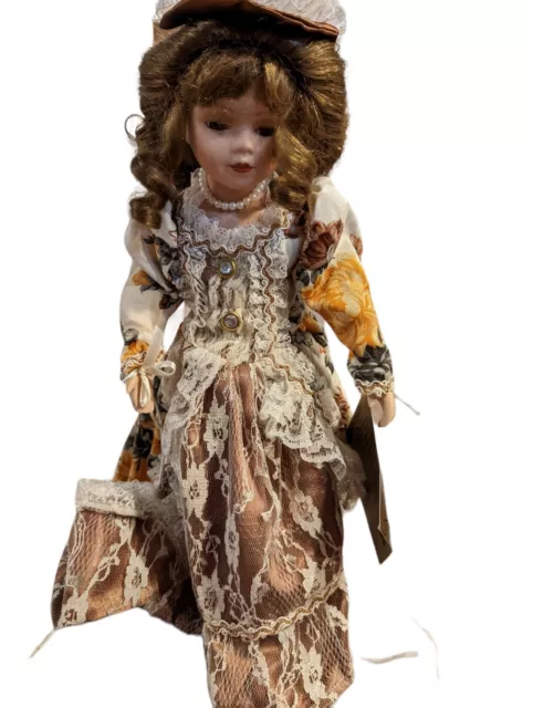 Seymour Mann Connoisseur 16 Inch Porcelain Doll “Lucy" In Box