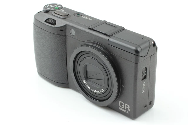 [Near MINT] RICOH GR DIGITAL II 10.1MP Digital Camera Black From JAPAN 4