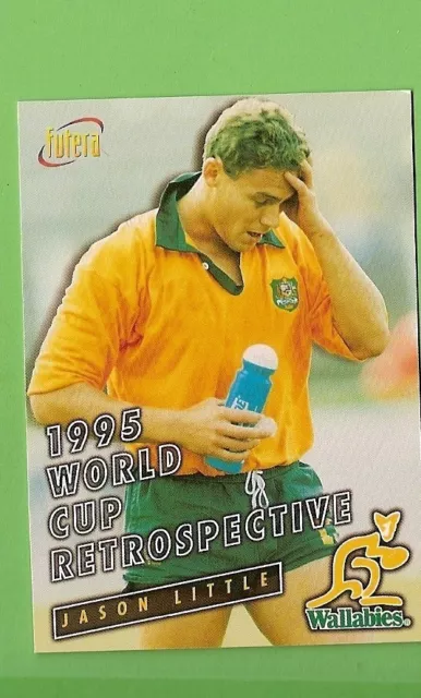 1996 Rugby Union  Card #81 Jason Little, Wallabies