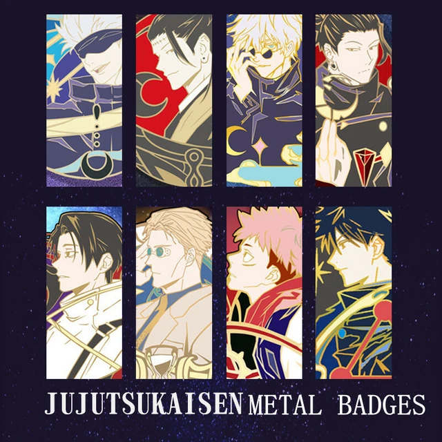 JUJUTSU KAISEN GETO Suguru Gojo Satoru Fushiguro Megumi Nanami Metal ...