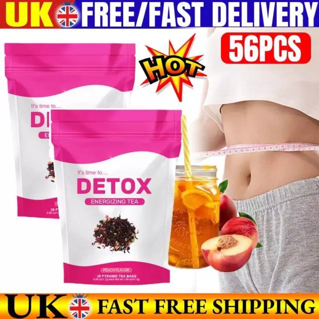56PC Detox Tea Weight Loss Tea Slimming Diet Teabags Burn Fat Evolution Slimming