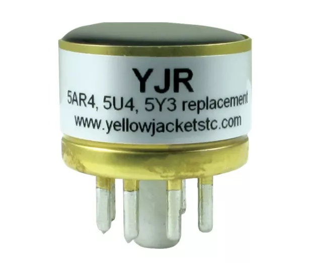 Yellow Jackets Yjr Solid State Replacement For 5Y3 5U4 5Ar4 Gz34 Tube Rectifier