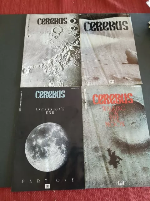 Cerebus 105 106 107 108 Dave Sim Aardvark-Vanaheim 1987,88 Lot Of 4