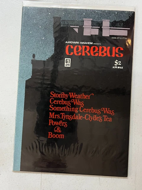 Cerebus the Aardvark #61 Aardvark-Vanaheim Dave Sim 1984 | Combined Shipping B&B