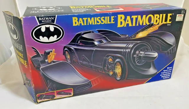 USED KENNER BATMAN Returns BATMISSILE BATMOBILE Complete Vehicle Vintage  1992 EUR 364,51 - PicClick IT