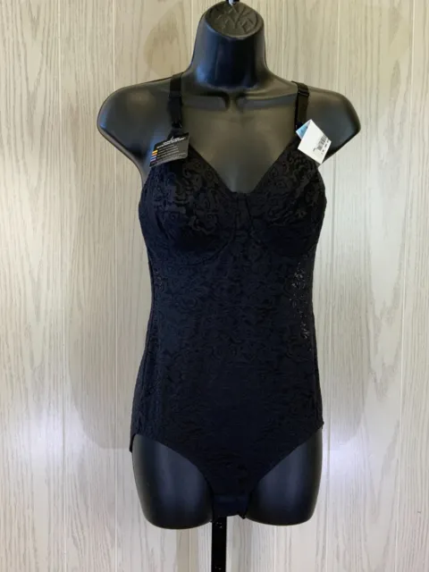 BALI BLACK LACE 'N Smooth Shaping Firm Control Body Briefer, US
