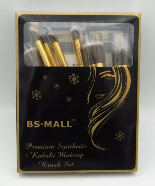 Bs-Mall Premium Synthetic Professional Kabuki Makeup Brush Set Incomplete
