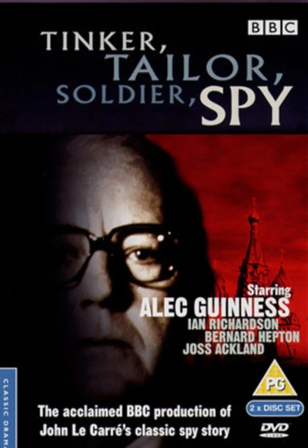 Omplete TINKER TAILOR SOLDIER Spy DVD 1979 Complete BBC Series Alec Guinness £8 ...