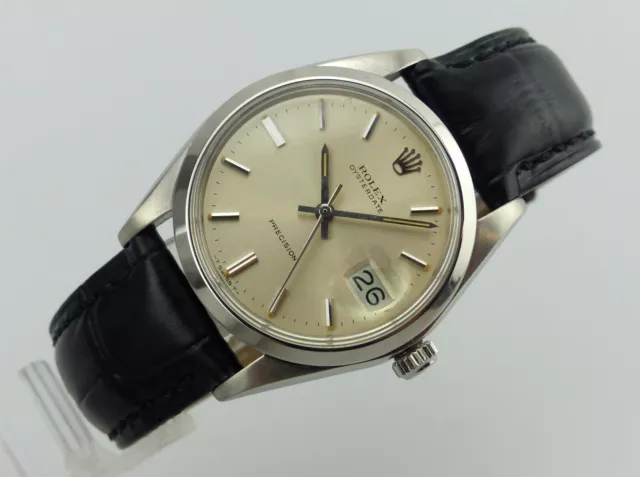 ROLEX Oysterdate Precision Handaufzug - 6694 - Silver Dial - 1970