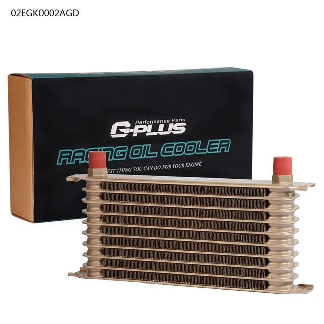 New 10 ROW AN-10AN Fit For Universal Aluminum Transmission Engine Oil Cooler