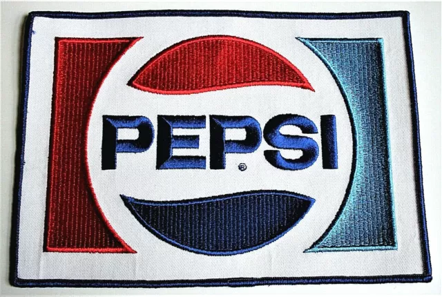 Large Pepsi Cola Pepsi-Cola Soda Distributor Back Jacket Patch 1980's NOS New