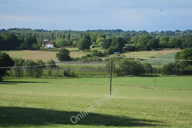 Photo 6x4 Fields north of Linkhill Looking from footpath between Stone Pi c2011