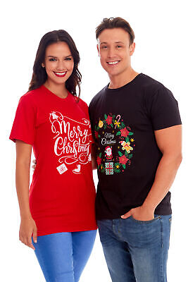 Christmas Novelty Print T Tee Shirt Top Funny Unisex Rude Joke Xmas Gift S-2XL