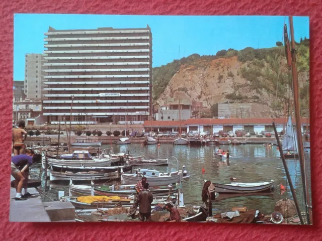 Postal Arenys De Mar Barcelona Costa Dorada Vista Parcial Del Puerto Barcas Ver