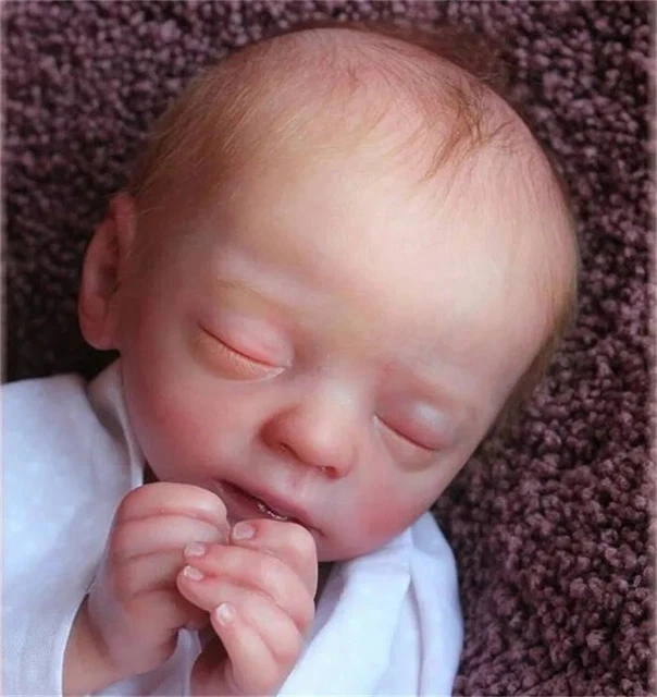 REBORN DOLL KIT 15inches Blessing Sleeping Baby DIY Blank Kit Unpainted
