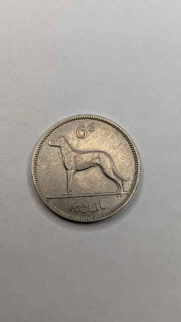[🇮🇪Ireland] - 6 Pingin (1928) Coin