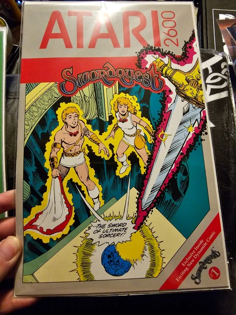 Bam Box Exclusive Sword Quest #1 Variant Cover - Atari 2600 Version Swordquest