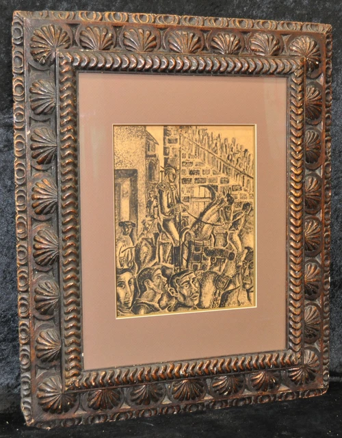 Orlando Pelayo Entrialgo (1920-1990) Acuarela Y Tinta De Tema Taurino Orlando Pelayo Entrialgo (1920-1990) Acuarela Y Tinta De Tema Taurino
