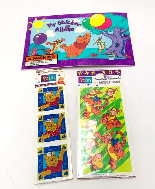 Sandylion Winnie the Pooh My Sticker Album NOS Tigger Disney