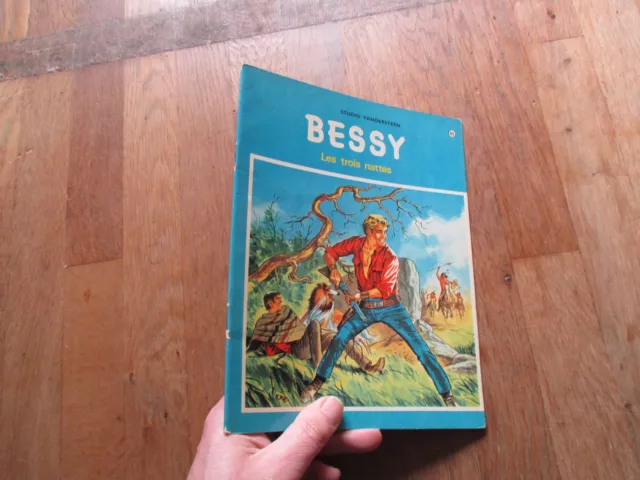 ALBUM BD BESSY 85 les trois nattes erasme wirel vandersteen eo 1971