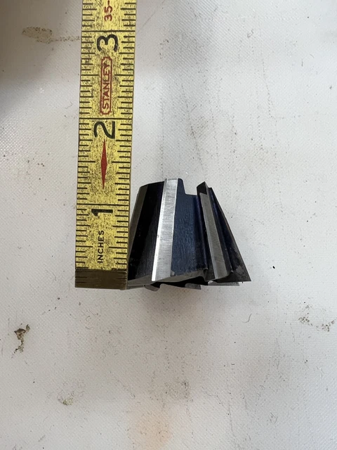 1 -7/8”Dovetail 60 Degree Shell Reamer HSS 8 Flute(New Old Stock)