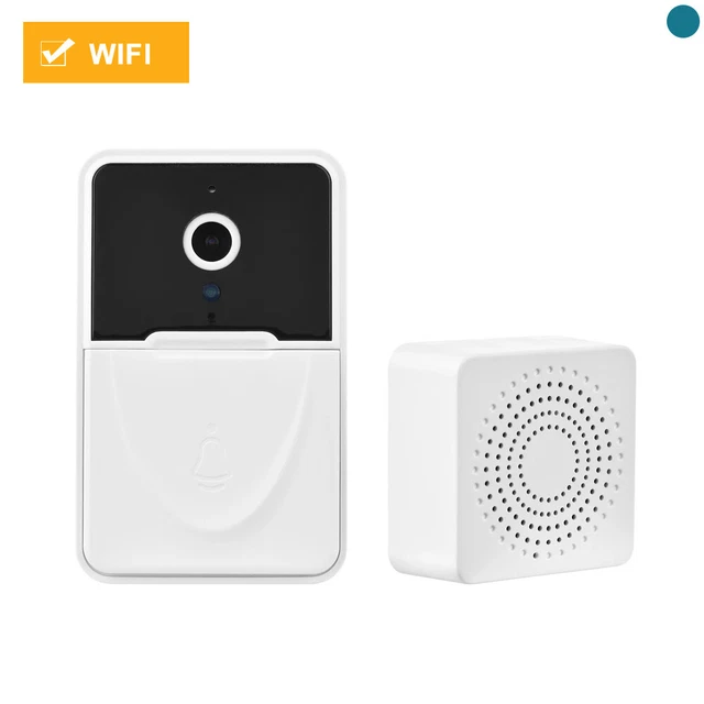 2pcs Home Remote Intercom Doorbell Video Camera Wireless Visual Door bell Chime