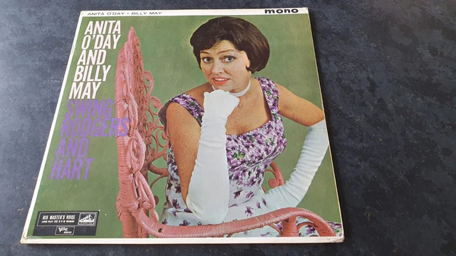 Anita O' Day And Billy May - Swing Rodgers & Hart Hmv Clp1436 1St Uk 1960 Vg+/Ex